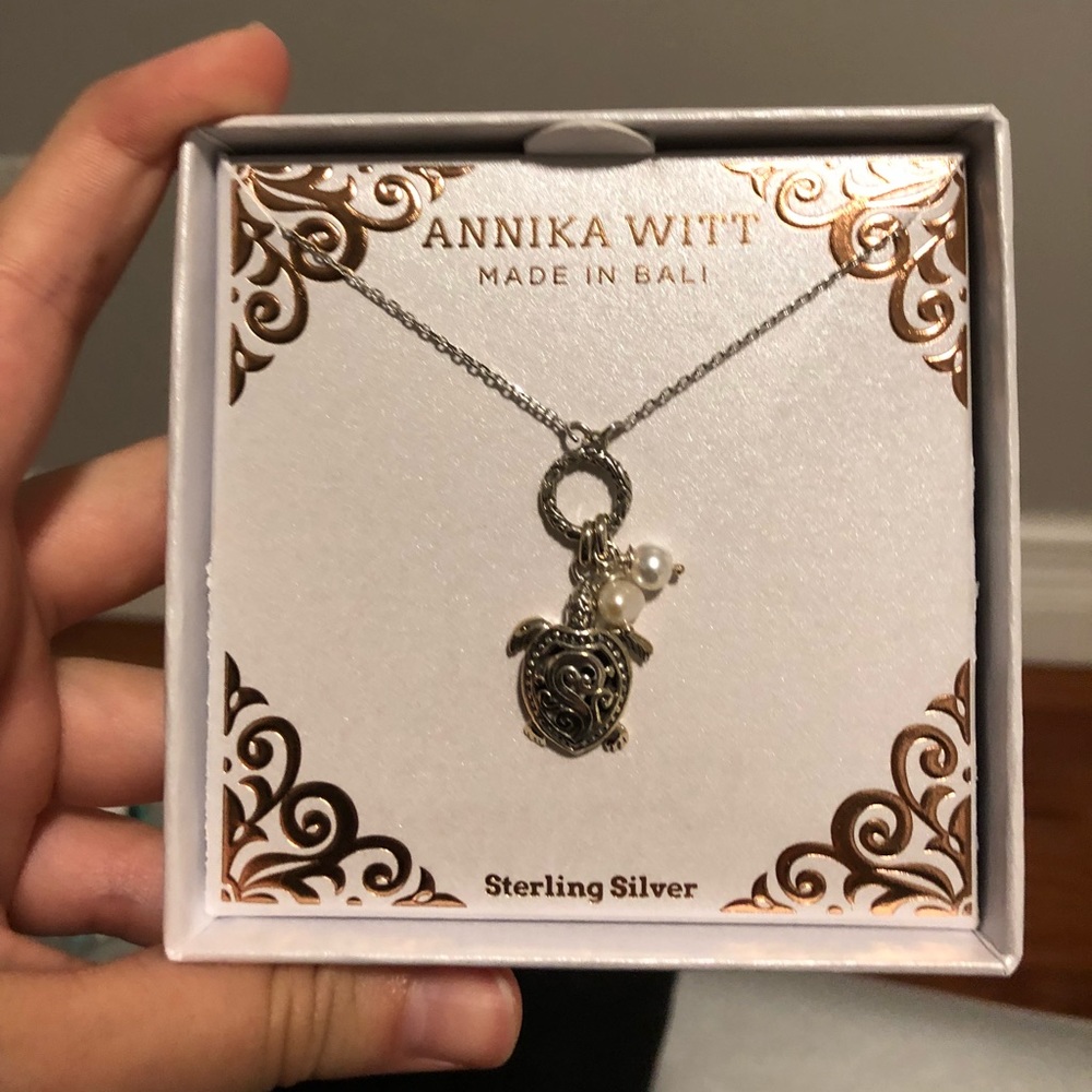 Sea Turtle charm necklace